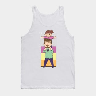 Best Father Daughter Tank Top